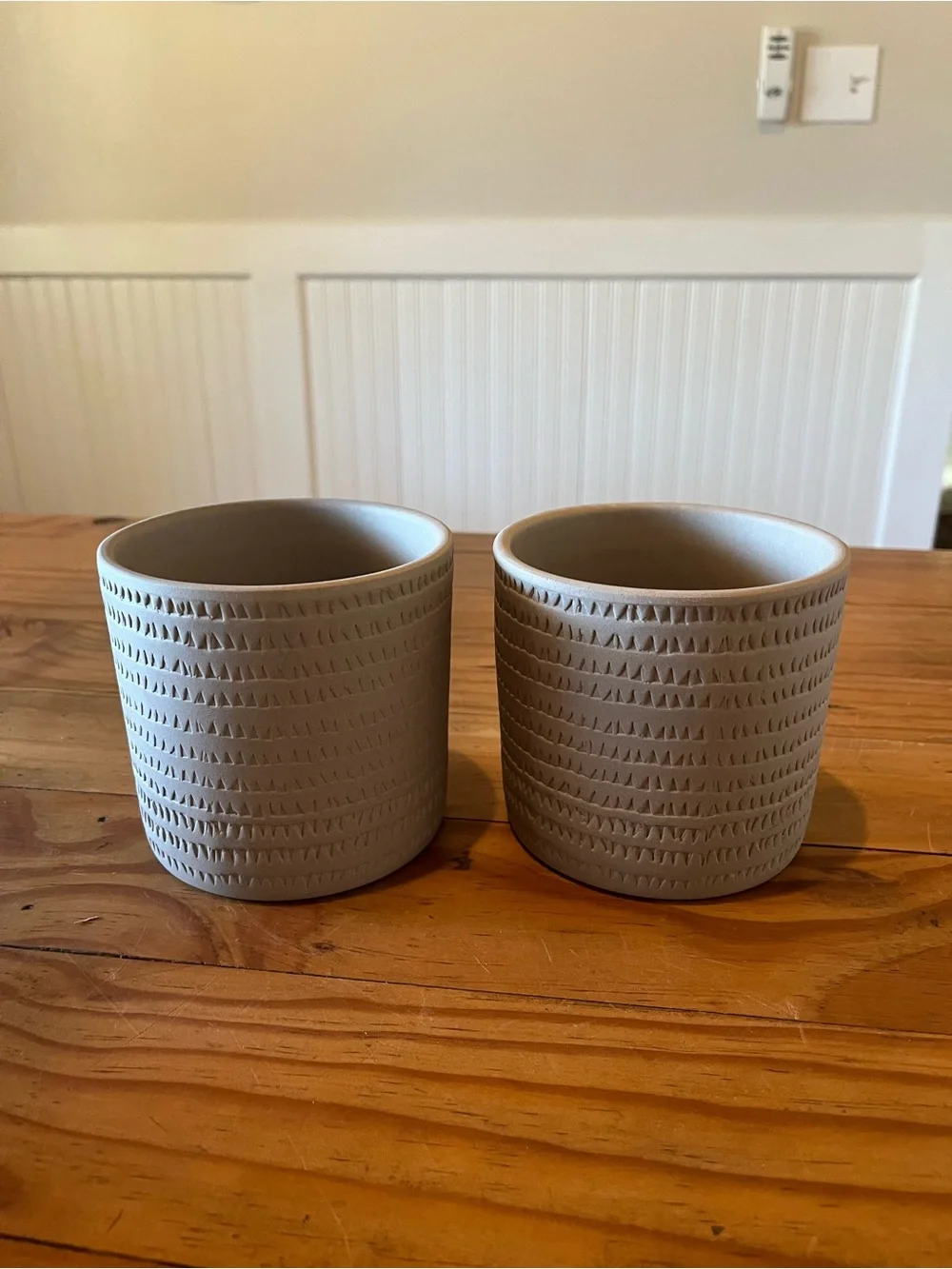 IKEA Kryptuia Clay Pots Set of 2